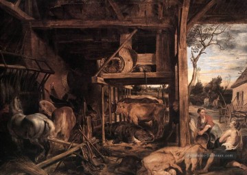 Le retour du fils prodigue Baroque Peter Paul Rubens Peinture à l'huile